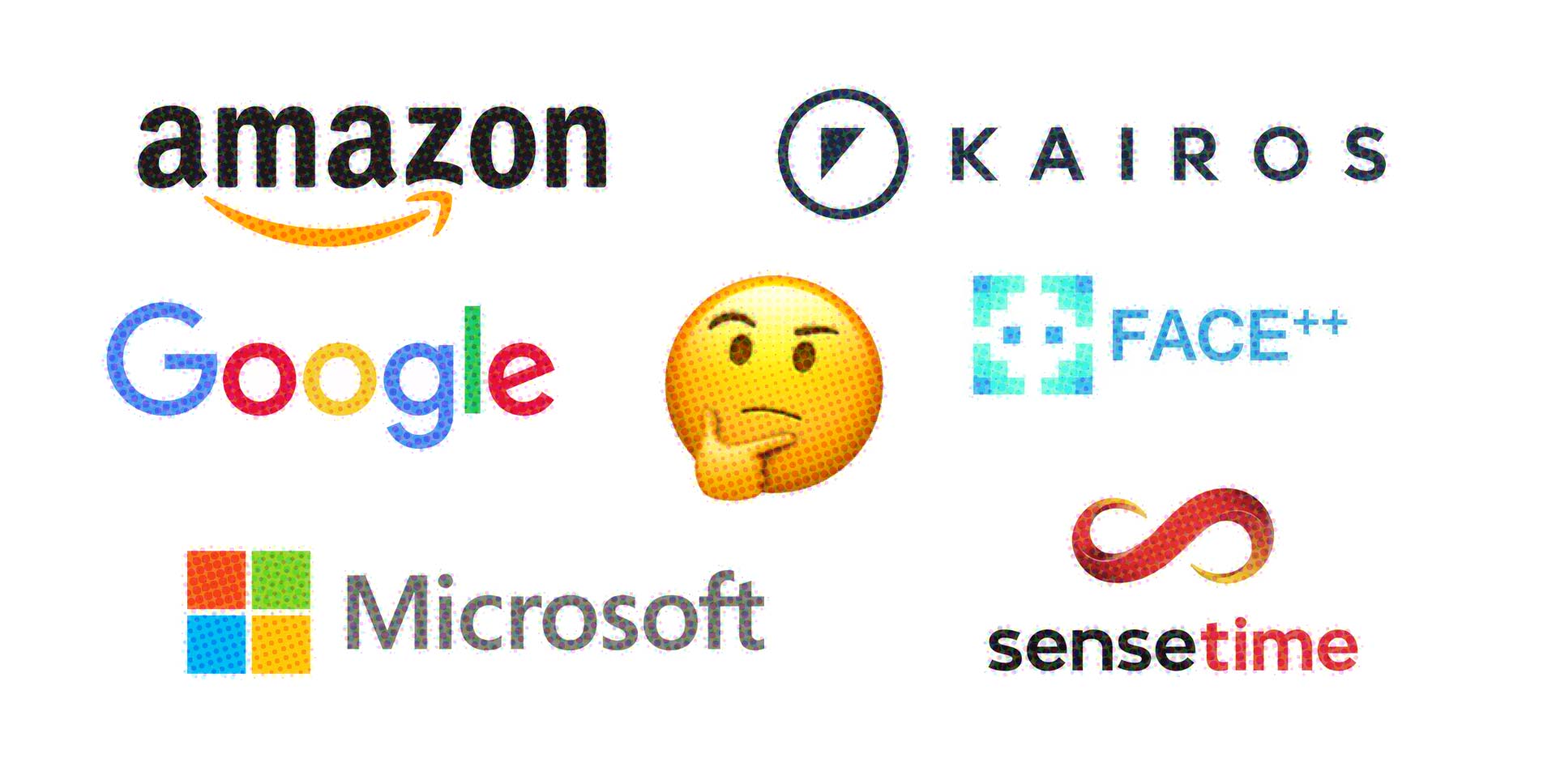 Comparing Kairos, Amazon Rekognition, Microsoft, Google, Face++, and SenseTime face recognition