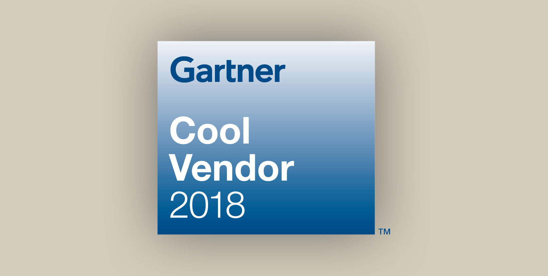 Gartner Cool Vendor 2018 logo